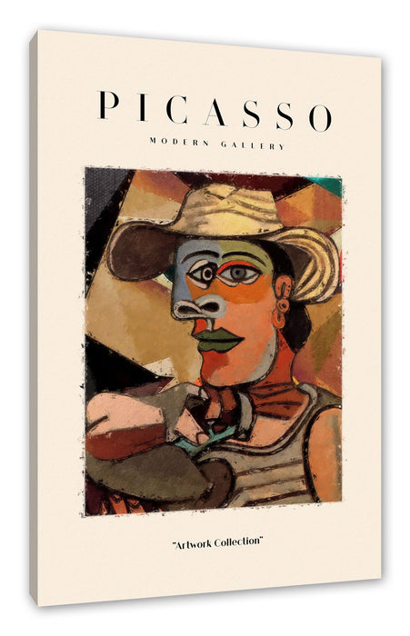 Pixxprint Picasso Art Collection - Gesicht VIII, Leinwandbild