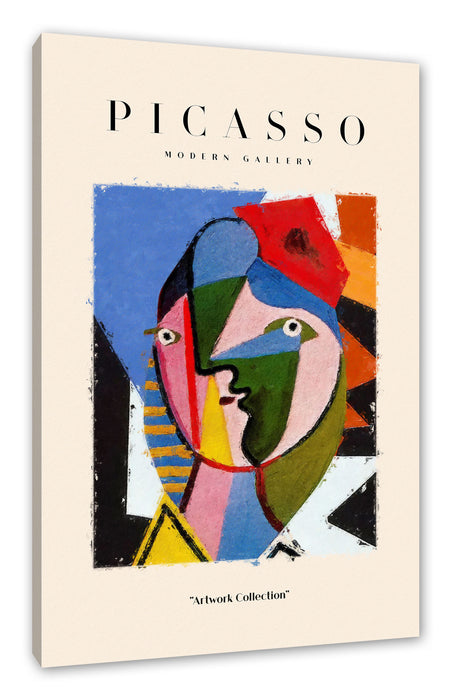 Pixxprint Picasso Art Collection - Gesicht, Leinwandbild