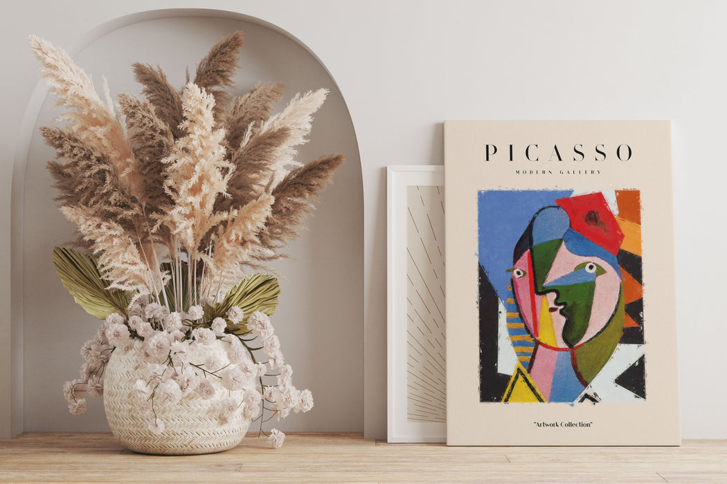 Picasso Art Collection  - Gesicht, Leinwandbild