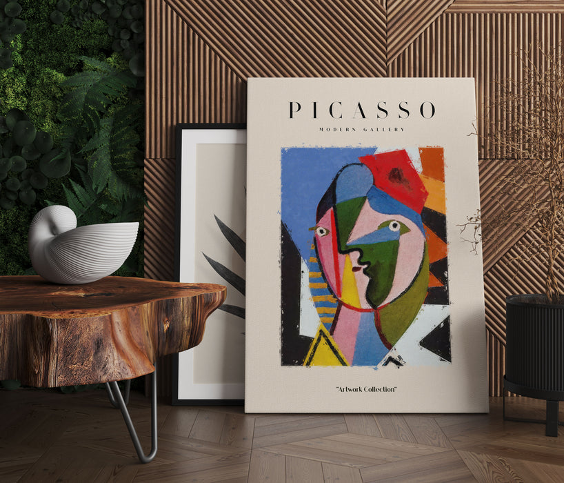 Picasso Art Collection  - Gesicht, Leinwandbild