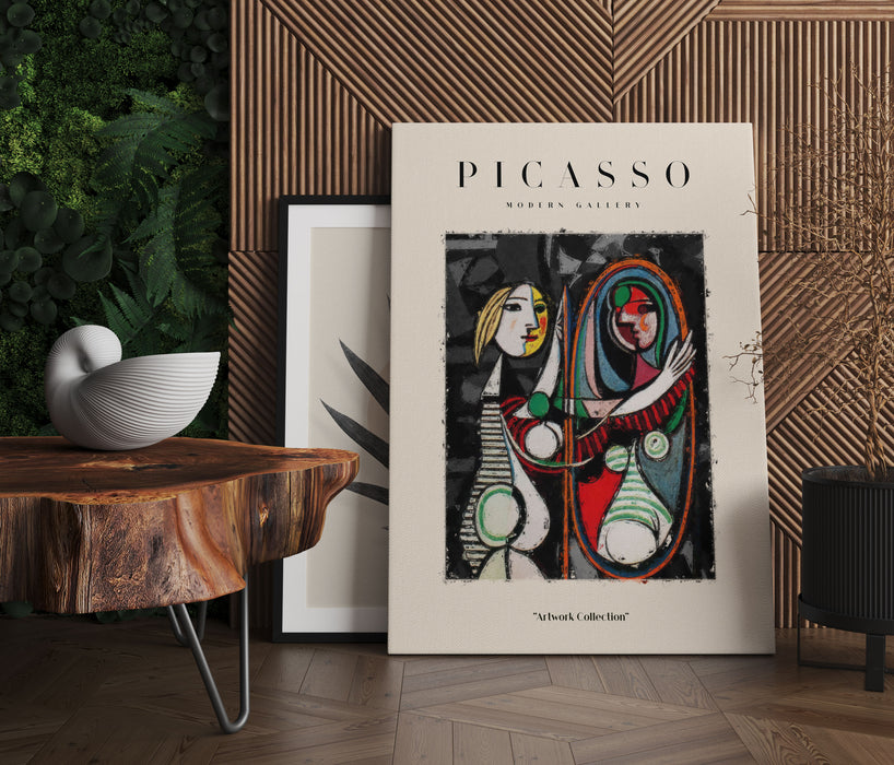 Picasso Art Collection  - Frauenumarmung, Leinwandbild