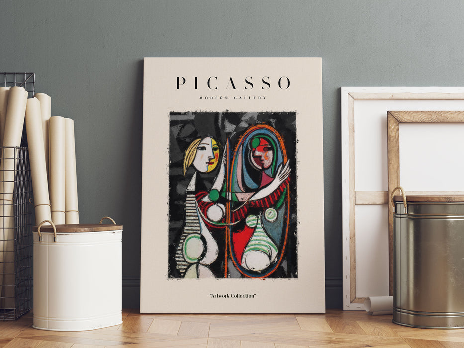 Picasso Art Collection  - Frauenumarmung, Leinwandbild