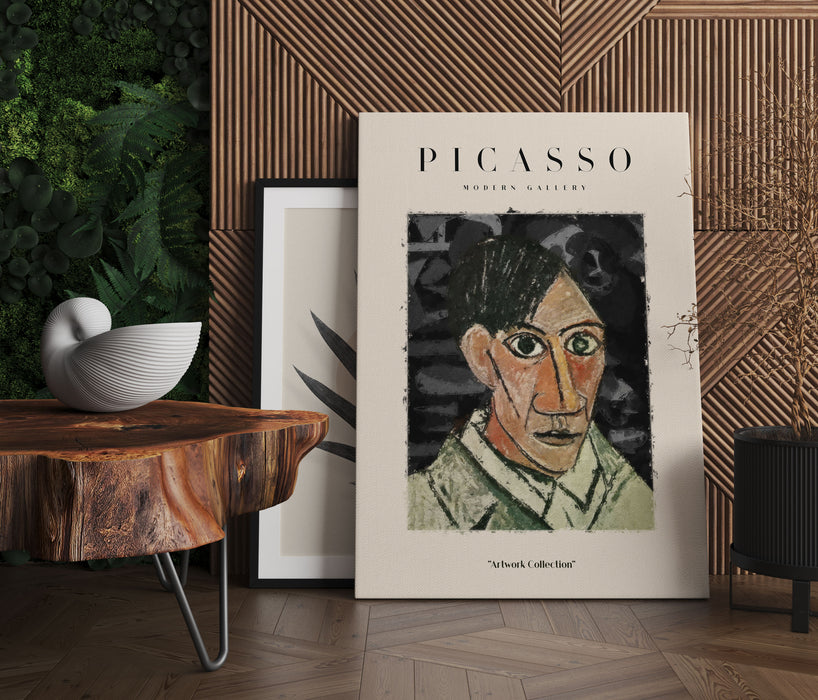 Picasso Art Collection  - Mann, Leinwandbild