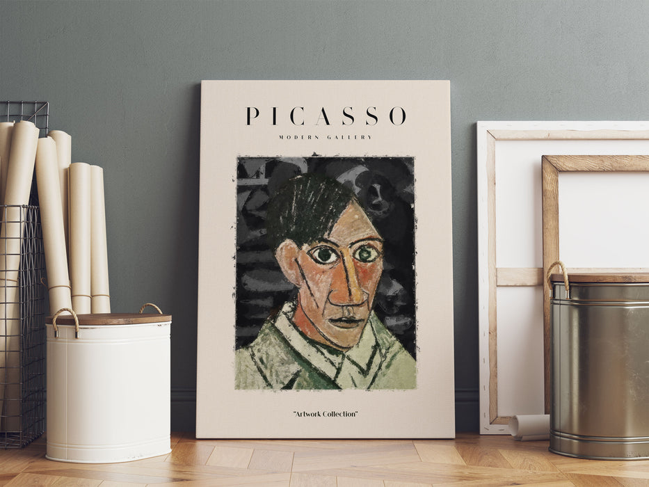 Picasso Art Collection  - Mann, Leinwandbild