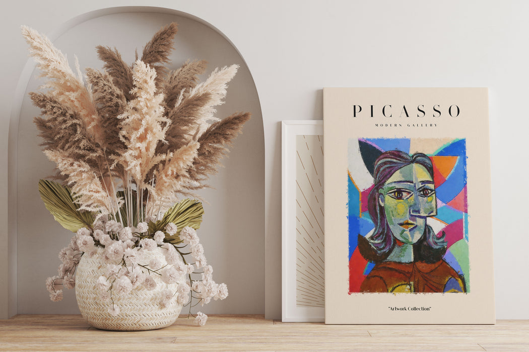 Picasso Art Collection  - Frauenportrait, Leinwandbild