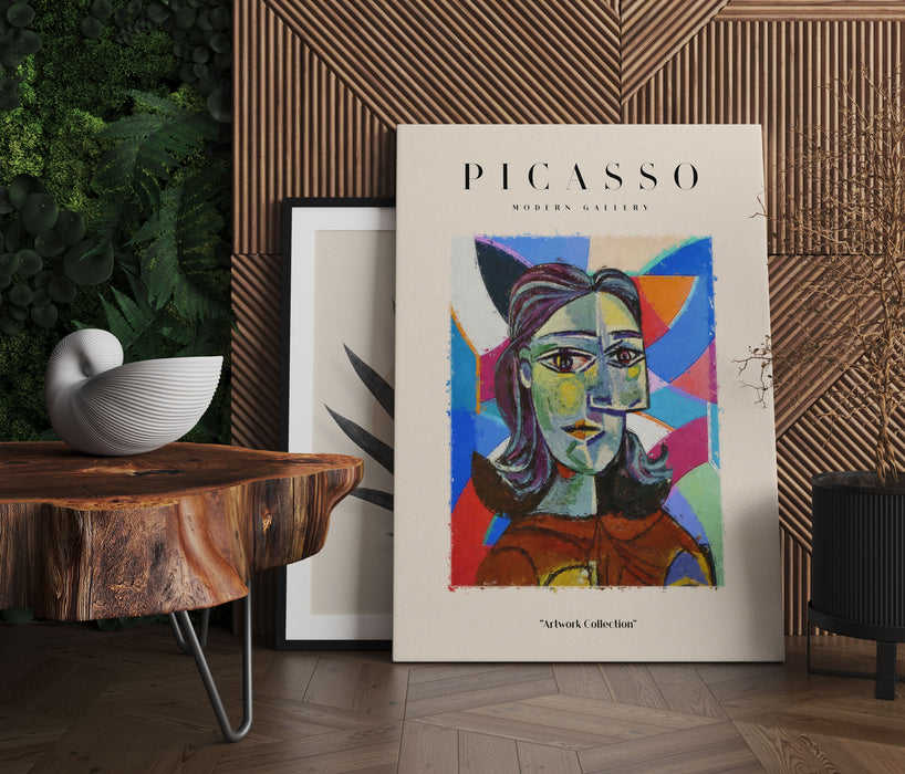 Picasso Art Collection  - Frauenportrait, Leinwandbild