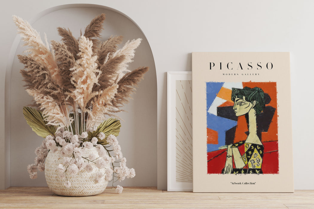 Picasso Art Collection  - Abstraktes Gesicht, Leinwandbild