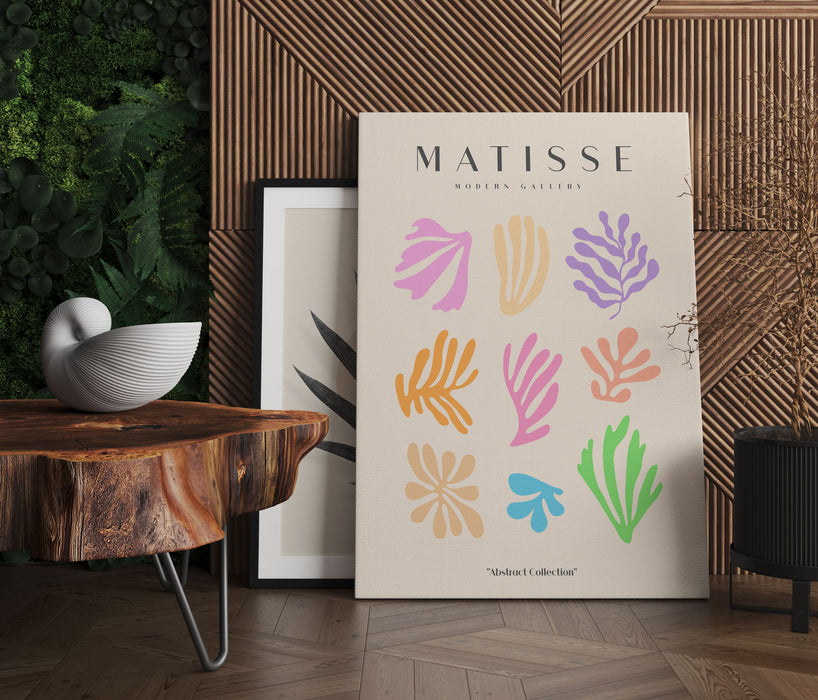 Matisse Modern Gallery  - Korallen Regenbogen, Leinwandbild