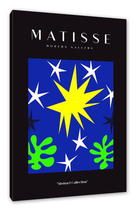 Pixxprint Matisse Modern Gallery - Stern, Leinwandbild