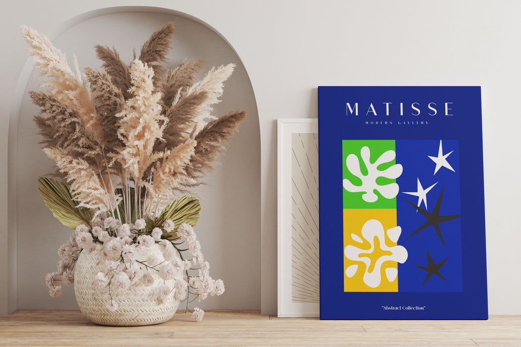 Matisse Modern Gallery  - Sterne Blüten, Leinwandbild