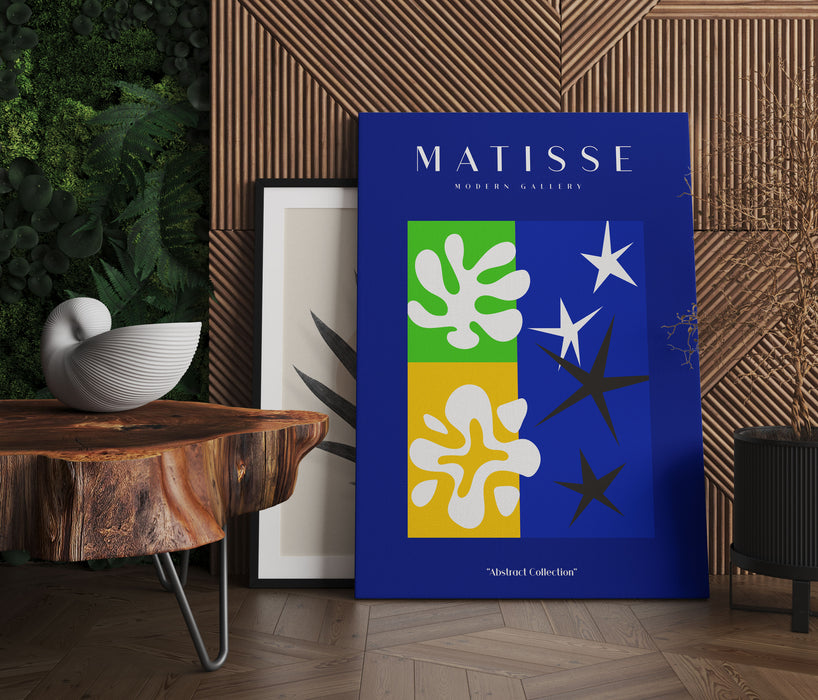 Matisse Modern Gallery  - Sterne Blüten, Leinwandbild