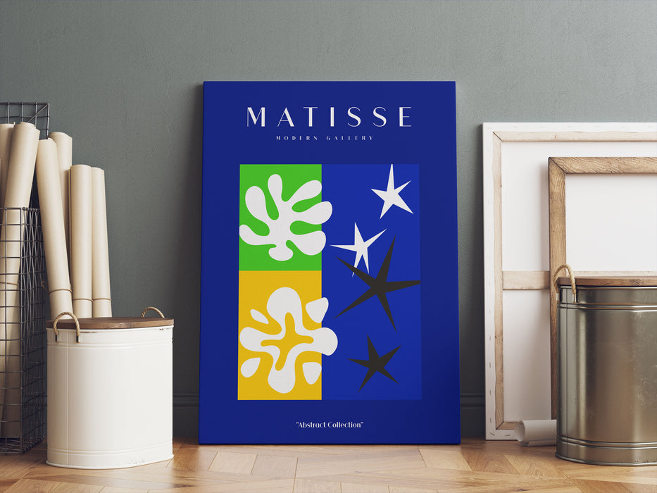 Matisse Modern Gallery  - Sterne Blüten, Leinwandbild