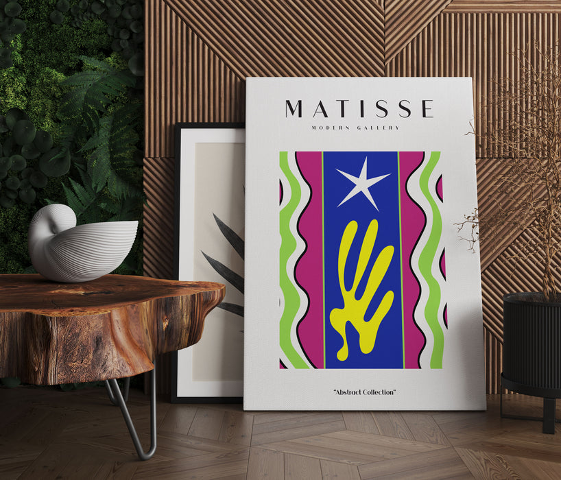 Matisse Modern Gallery  - Koralle Stern, Leinwandbild