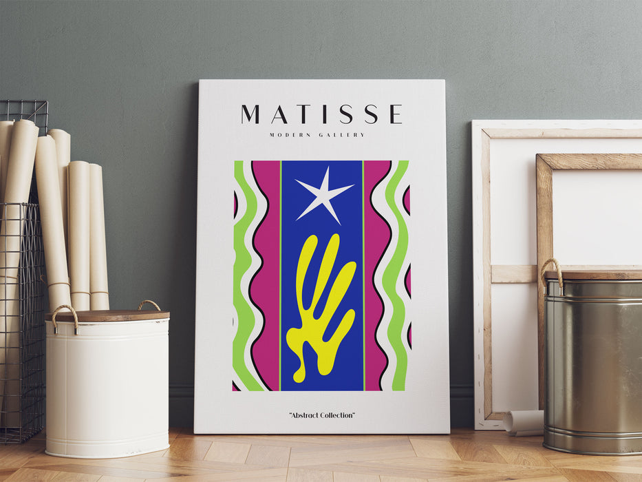 Matisse Modern Gallery  - Koralle Stern, Leinwandbild