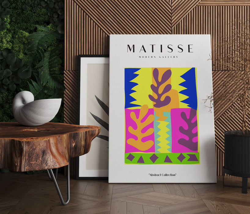 Matisse Modern Gallery  - Korallen Popart, Leinwandbild