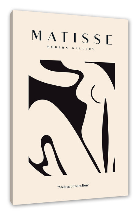 Pixxprint Matisse Modern Gallery - Blauer Akt III, Leinwandbild