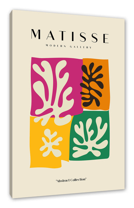 Pixxprint Matisse Modern Gallery - Korallenstruktur III, Leinwandbild