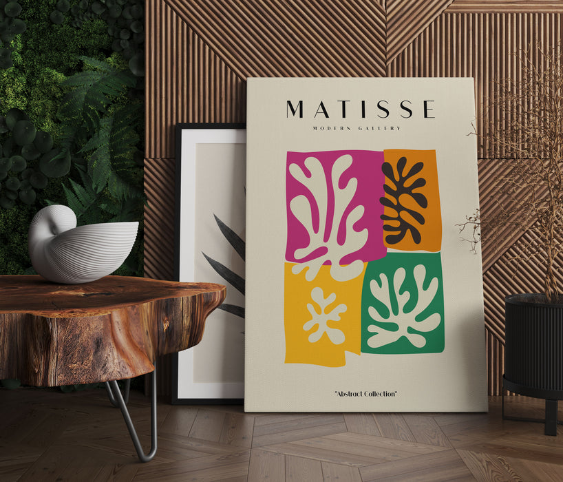 Matisse Modern Gallery  - Korallenstruktur III, Leinwandbild