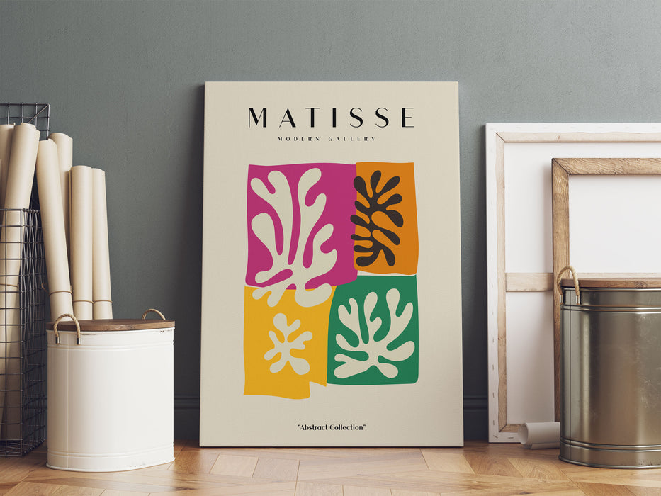 Matisse Modern Gallery  - Korallenstruktur III, Leinwandbild