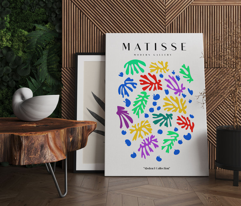 Matisse Modern Gallery  - Korallen Meer, Leinwandbild