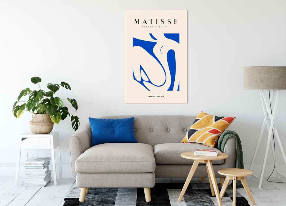 Matisse Modern Gallery  - Blauer Akt IV, Leinwandbild