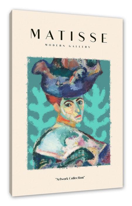 Pixxprint Matisse Modern Gallery - Formen IV, Leinwandbild