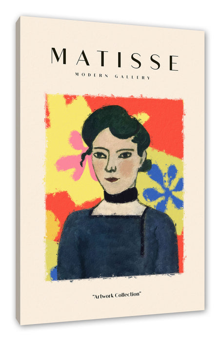 Pixxprint Matisse Modern Gallery - Portrait IV, Leinwandbild