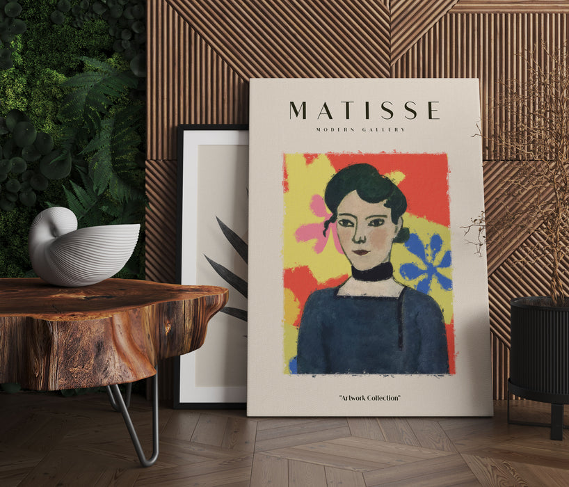 Matisse Modern Gallery  - Portrait IV, Leinwandbild