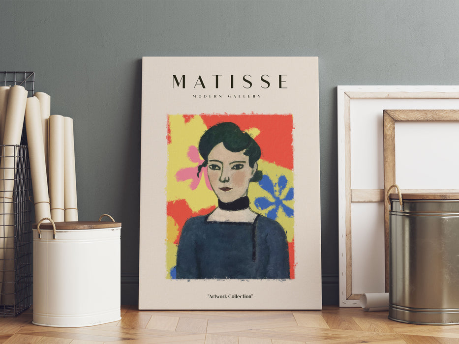 Matisse Modern Gallery  - Portrait IV, Leinwandbild