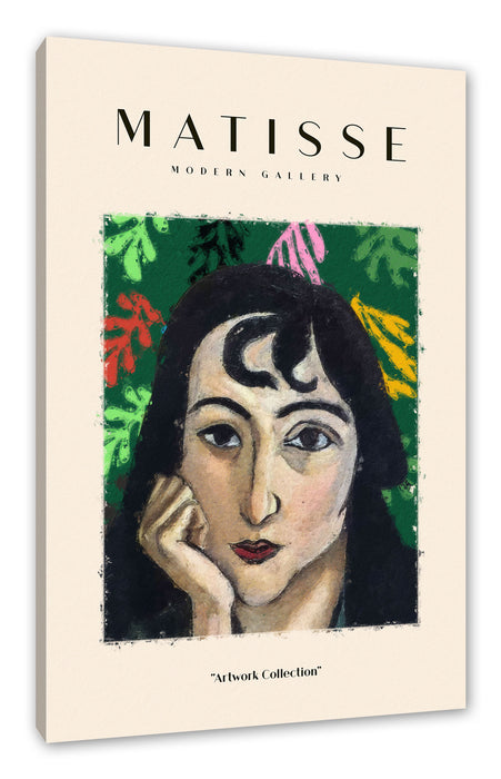 Pixxprint Matisse Modern Gallery - Portrait V, Leinwandbild