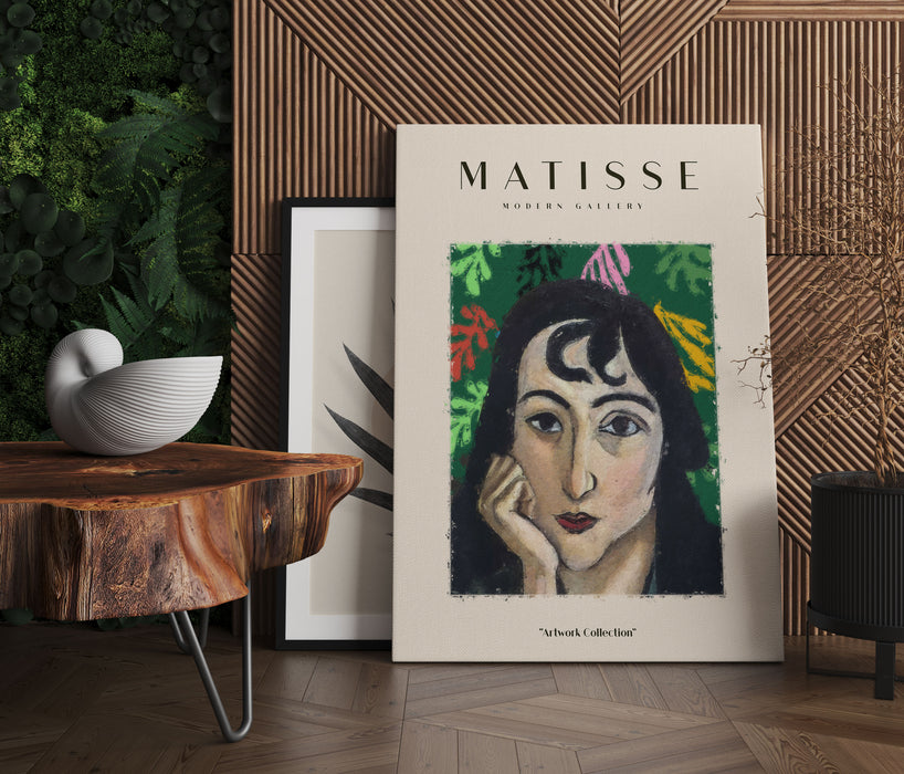 Matisse Modern Gallery  - Portrait V, Leinwandbild