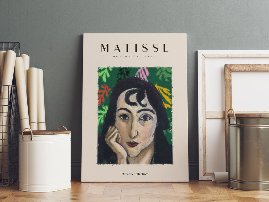 Matisse Modern Gallery  - Portrait V, Leinwandbild