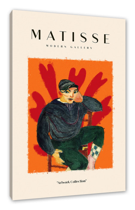 Pixxprint Matisse Modern Gallery - Portrait VI, Leinwandbild