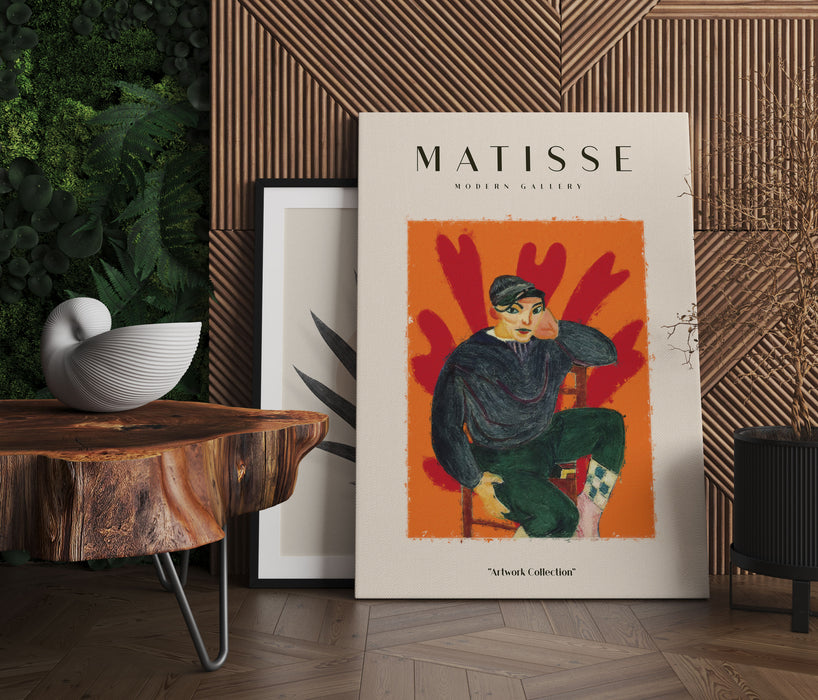 Matisse Modern Gallery  - Portrait VI, Leinwandbild