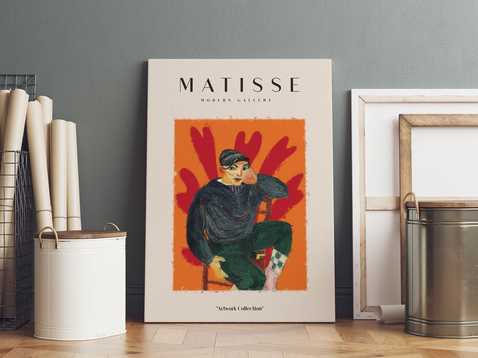 Matisse Modern Gallery  - Portrait VI, Leinwandbild