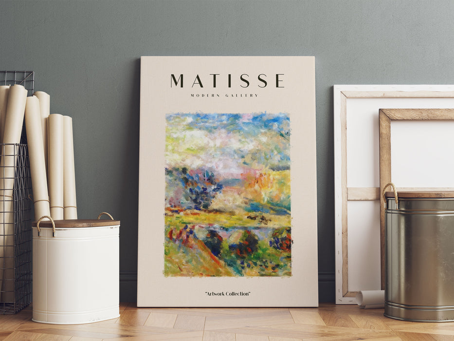 Matisse Modern Gallery  - Wiese, Leinwandbild