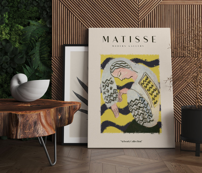 Matisse Modern Gallery  - Frau schlafend, Leinwandbild