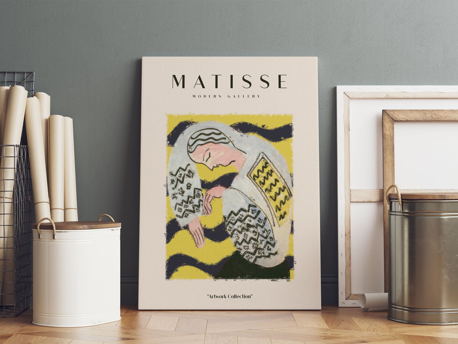 Matisse Modern Gallery  - Frau schlafend, Leinwandbild