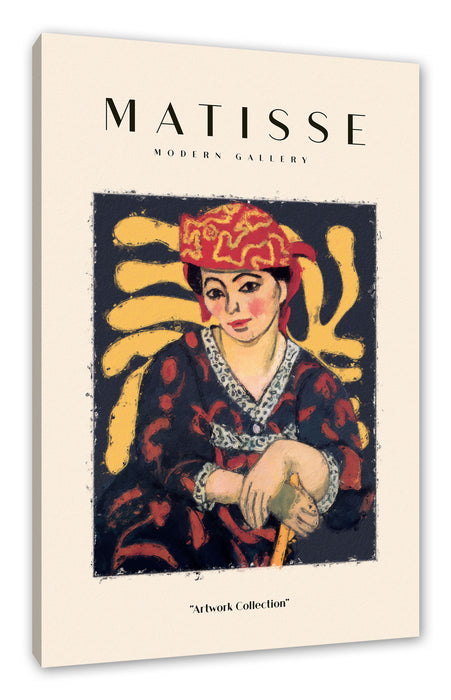 Pixxprint Matisse Modern Gallery - Portrait VII, Leinwandbild