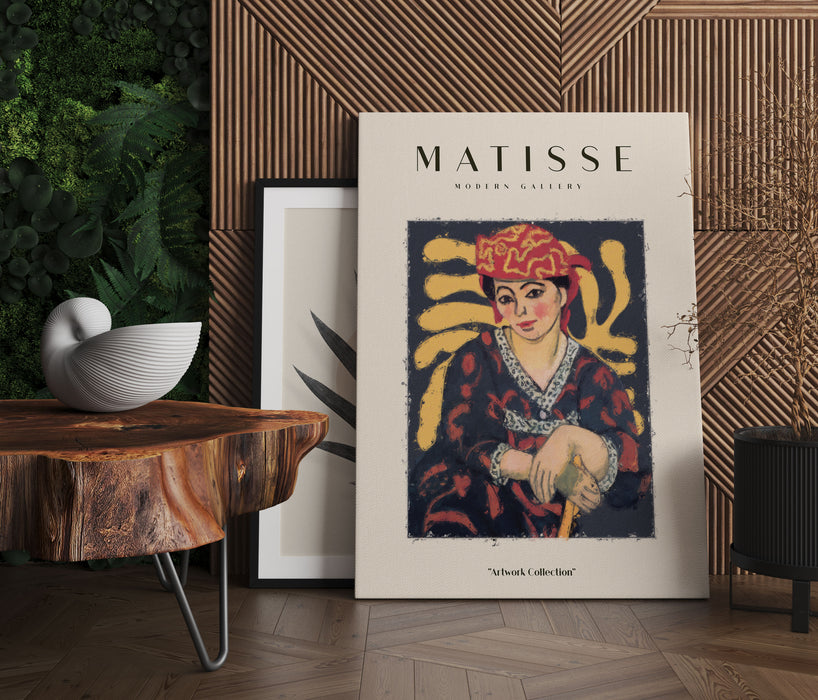 Matisse Modern Gallery  - Portrait VII, Leinwandbild