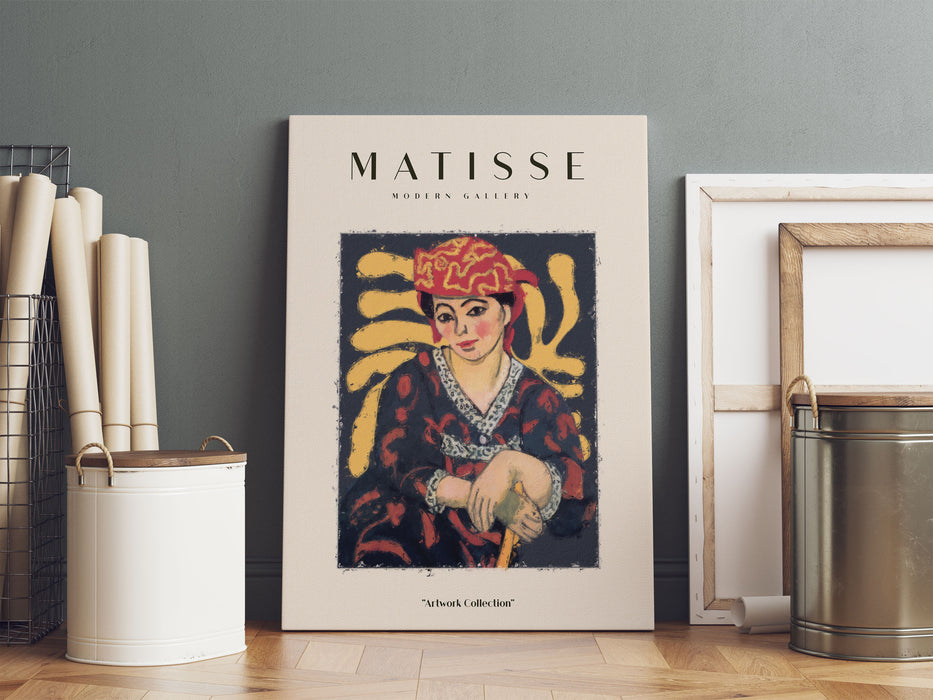 Matisse Modern Gallery  - Portrait VII, Leinwandbild