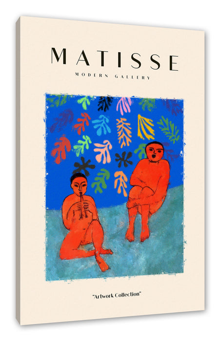 Pixxprint Matisse Modern Gallery - Meermenschen, Leinwandbild