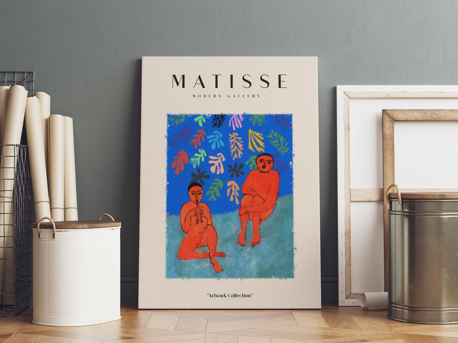 Matisse Modern Gallery  - Meermenschen, Leinwandbild