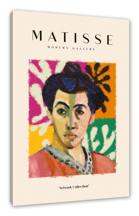 Pixxprint Matisse Modern Gallery - Portrait VIII, Leinwandbild