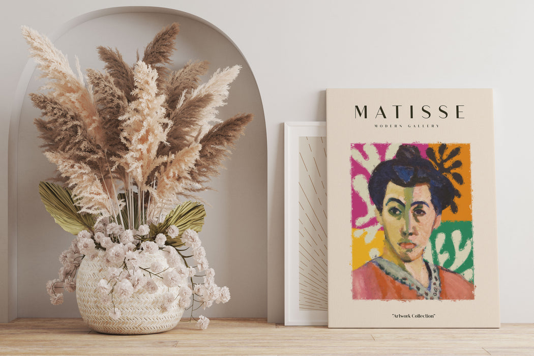 Matisse Modern Gallery  - Portrait VIII, Leinwandbild