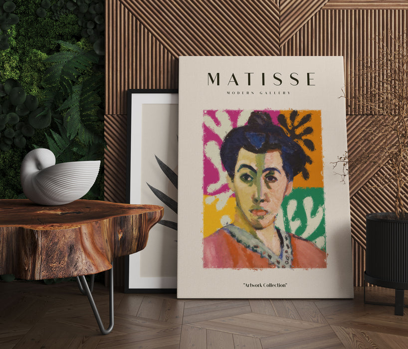 Matisse Modern Gallery  - Portrait VIII, Leinwandbild