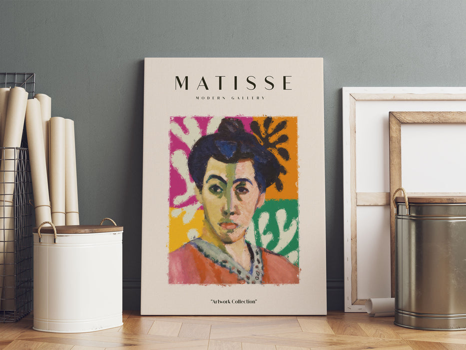 Matisse Modern Gallery  - Portrait VIII, Leinwandbild