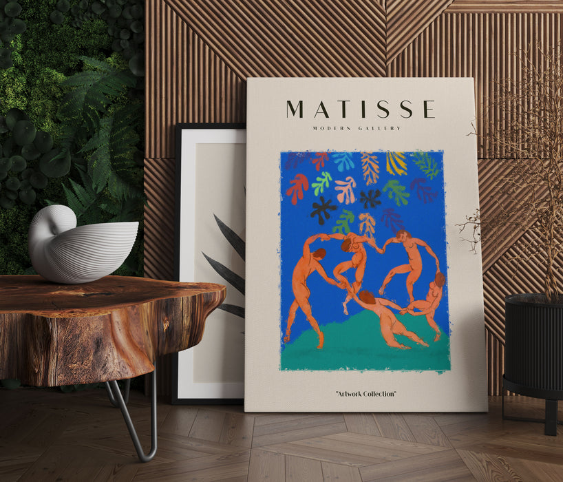 Matisse Modern Gallery  - Tanzende Menschen, Leinwandbild