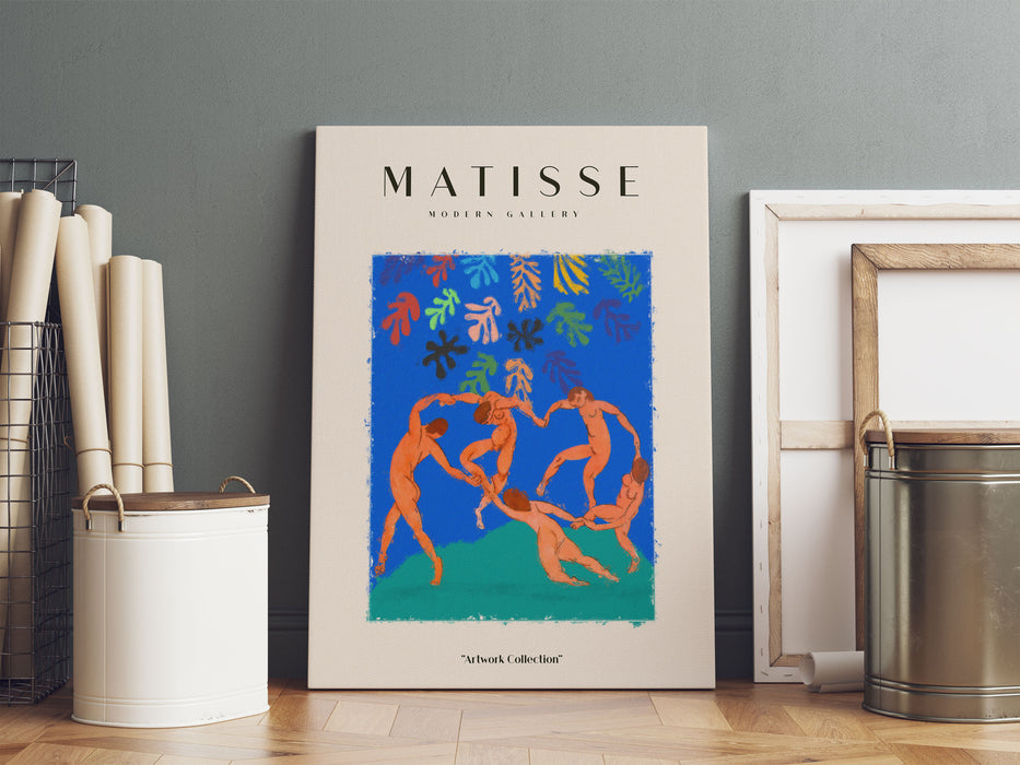 Matisse Modern Gallery  - Tanzende Menschen, Leinwandbild