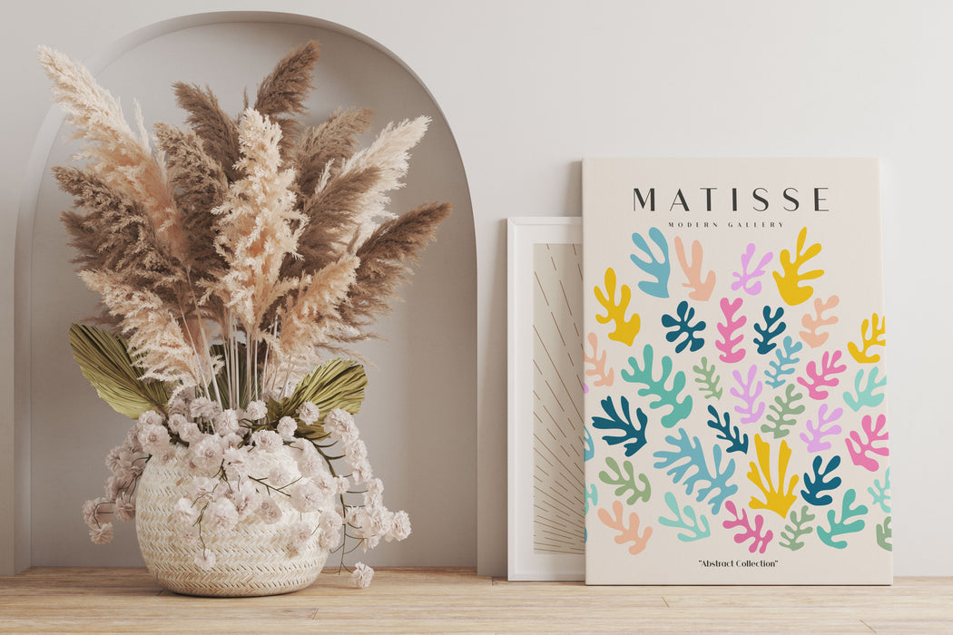 Matisse Modern Gallery  - Korallenmuster, Leinwandbild